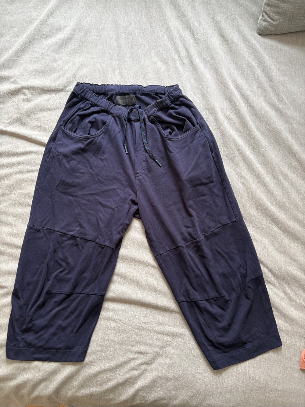 Women’s Navy Relaxed Drawstring Pants